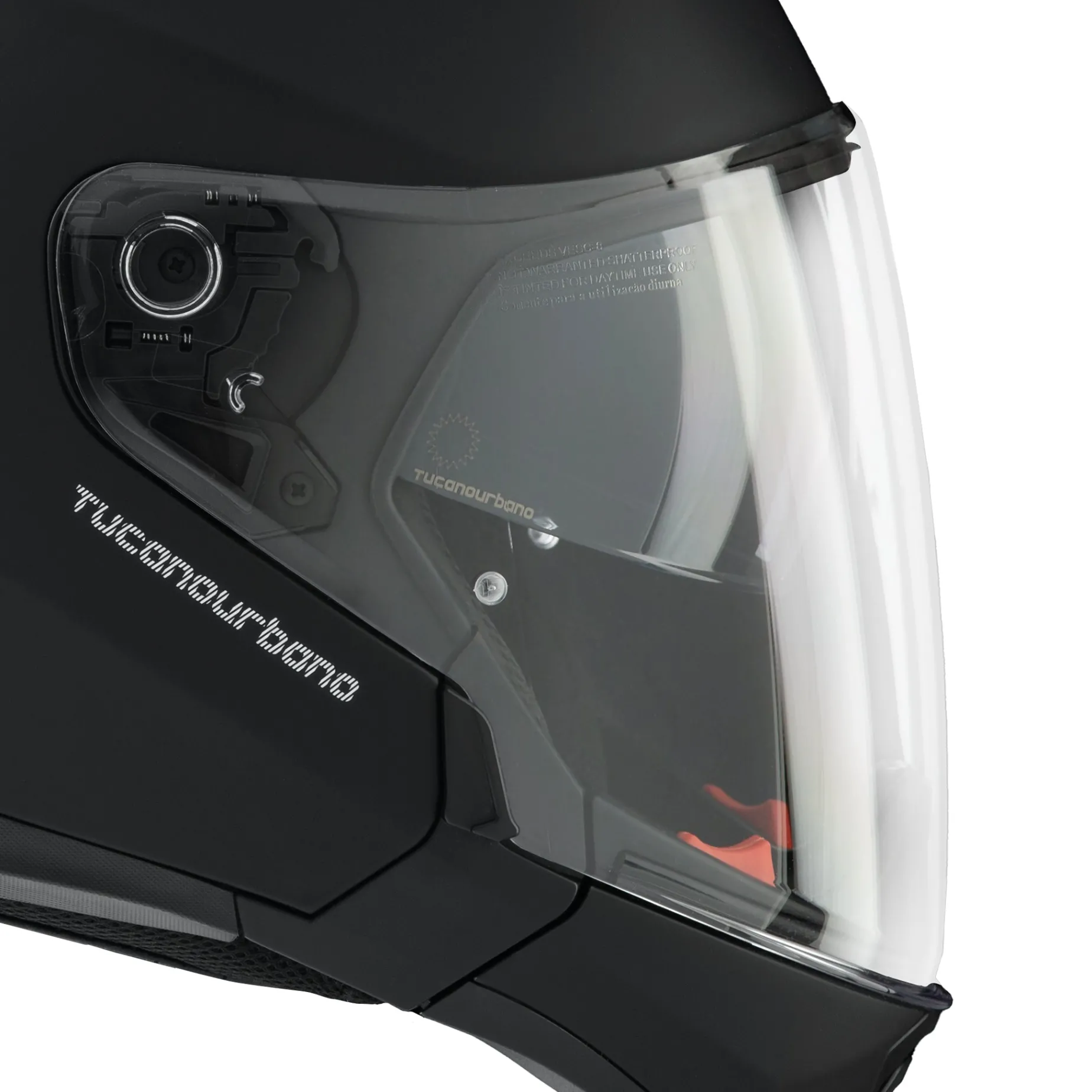 VISERA EXTERIOR TRANSPARENTE con DISPOS. PINLOCK® - CASCO HYPERLINK