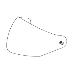 VISERA EXTERIOR TRANSPARENTE - CASCO EL'METTIN 6.0